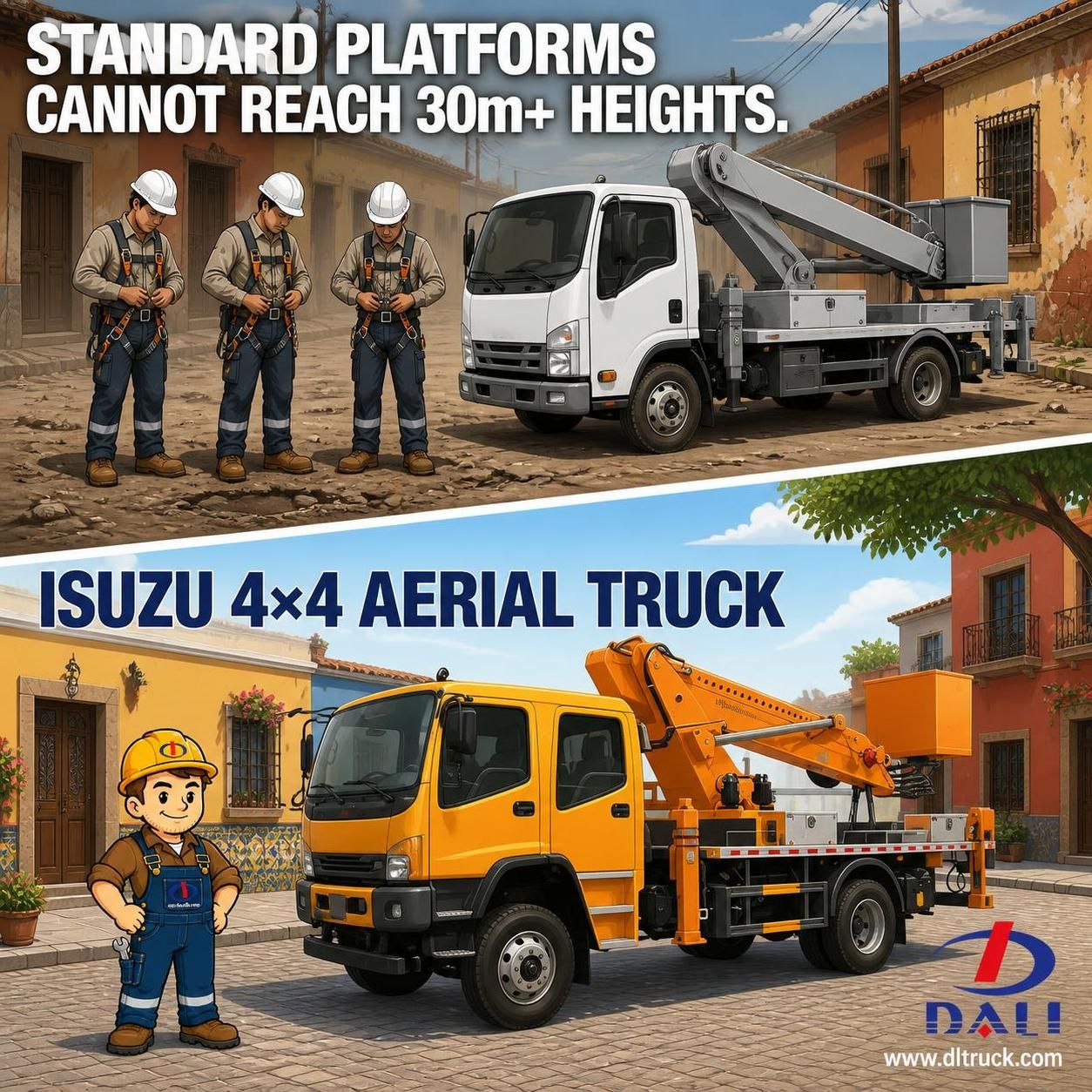 China ISUZU All Drive 34m Aerial Working Truck - Factory Good Price Chengli - pain point 1 ad image
