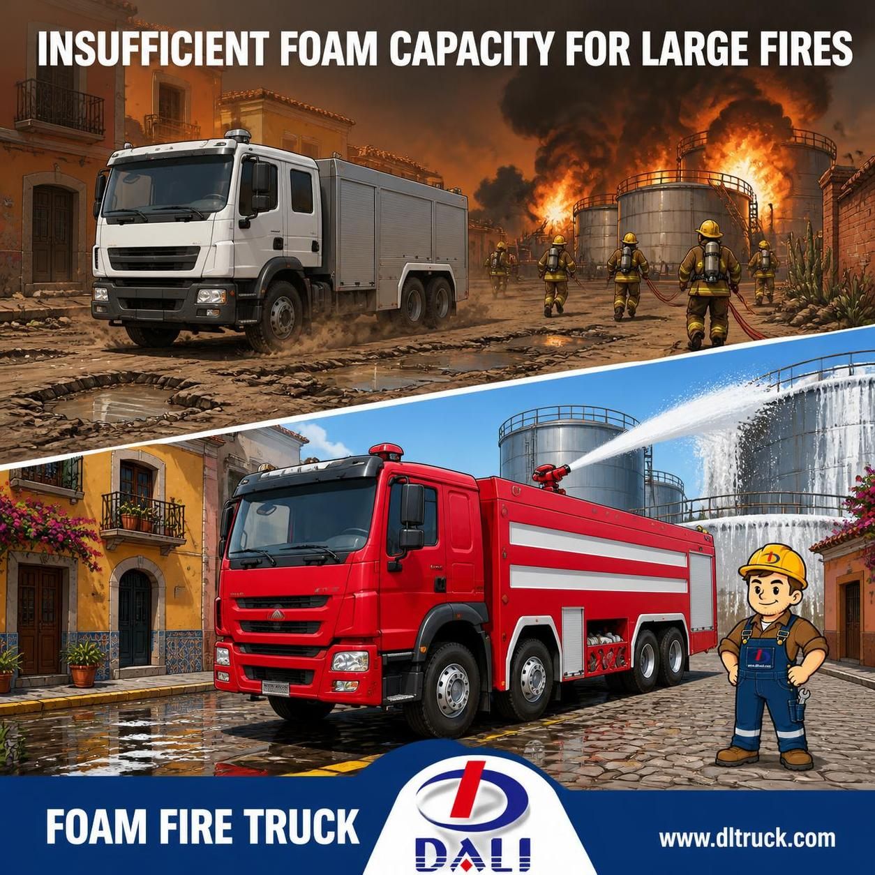China Sinotruk HOWO 20 Tons Foam Fire Truck | Good Price from Factory - Chengli - pain point 1 ad image