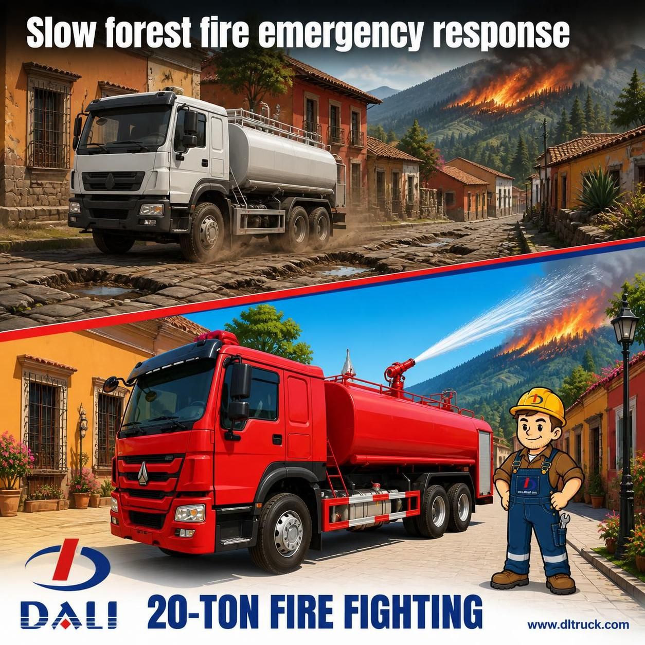 China 20tons Sinotruk HOWO Forest Fire Fighting Truck - Factory Good Price Chengli - pain point 1 ad image
