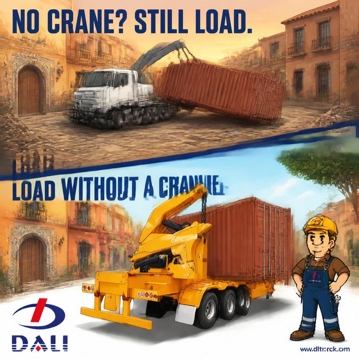 40ft Container Self-Loading Side Loader Trailer - CHENGLI Factory - pain point 1 ad image